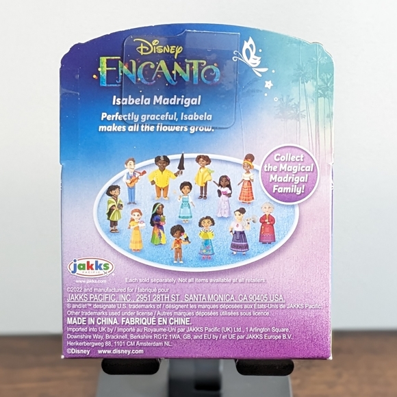 Disney Encanto Isabela Madrigal 3 Inch Small Doll With Accessory, NEW - Picture 2 of 3